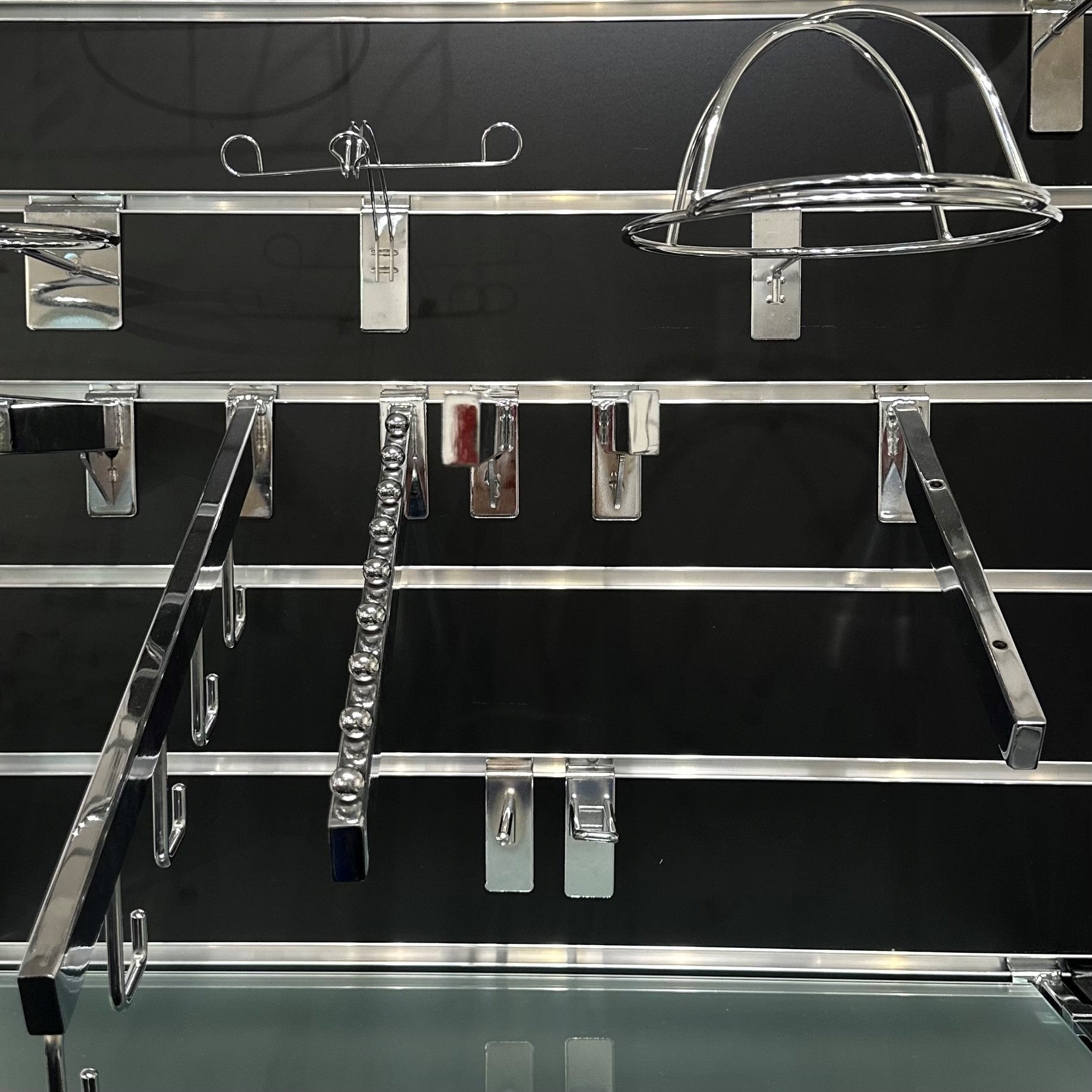 Krom tilbehør - Rillepanel