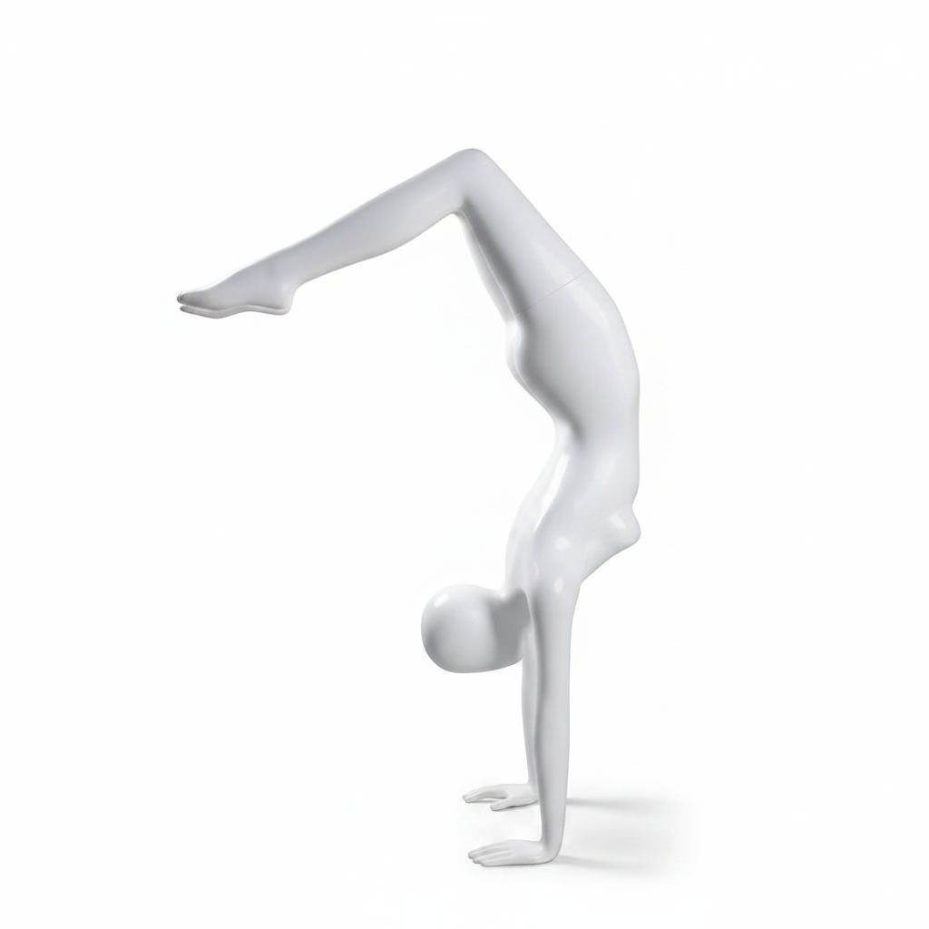 Yoga dammannekäng, fitness/yoga - vit. På händerna