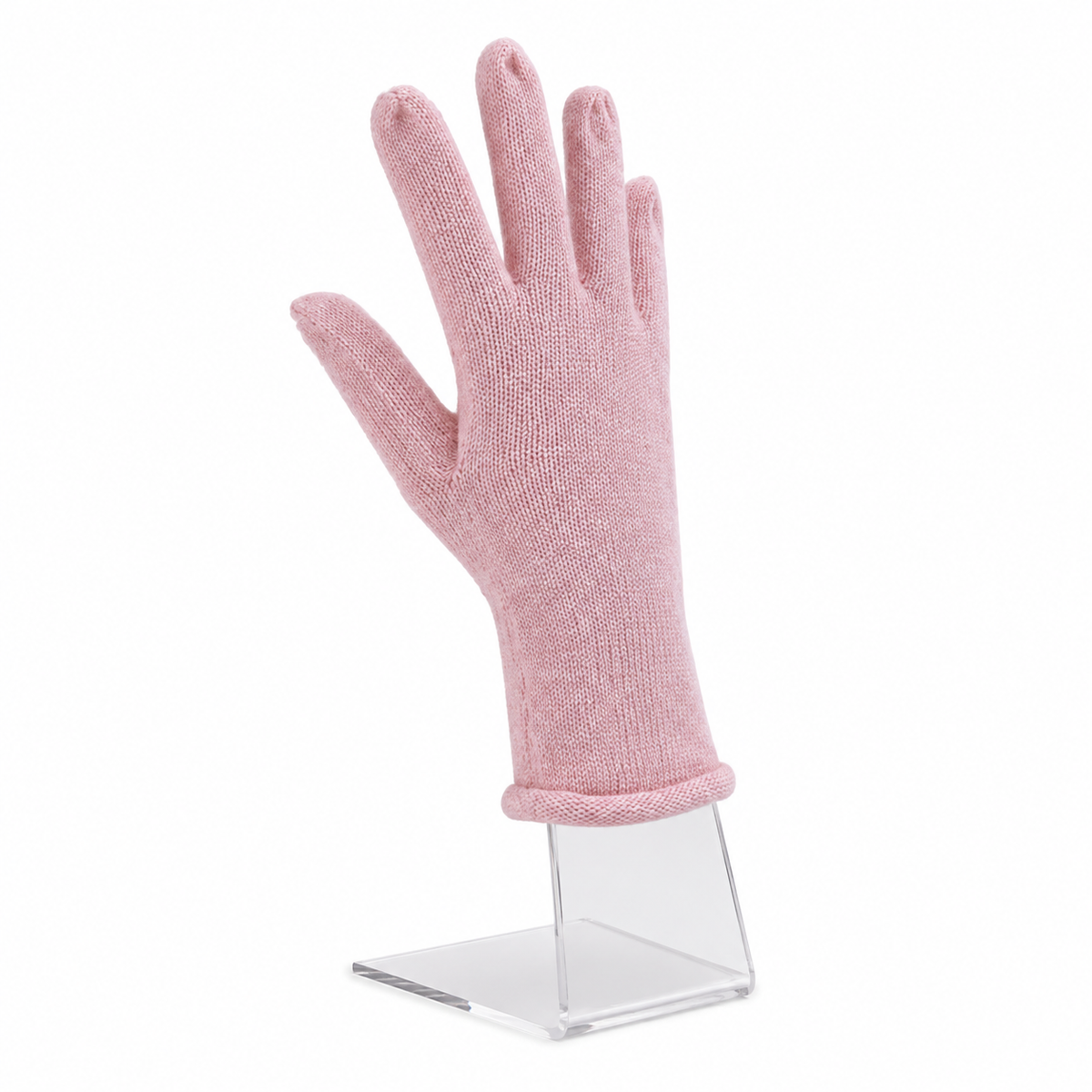 Handdisplay, höger, klar akryl, H33 cm