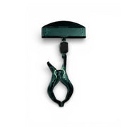 Clear Grip, skilteholder, stor, med bred holder, svart akryl