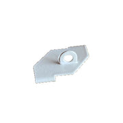 Tuttklämmor, stora, vita