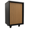 Frame-disk. smalmodul, svart. B55 - akustikplatta front