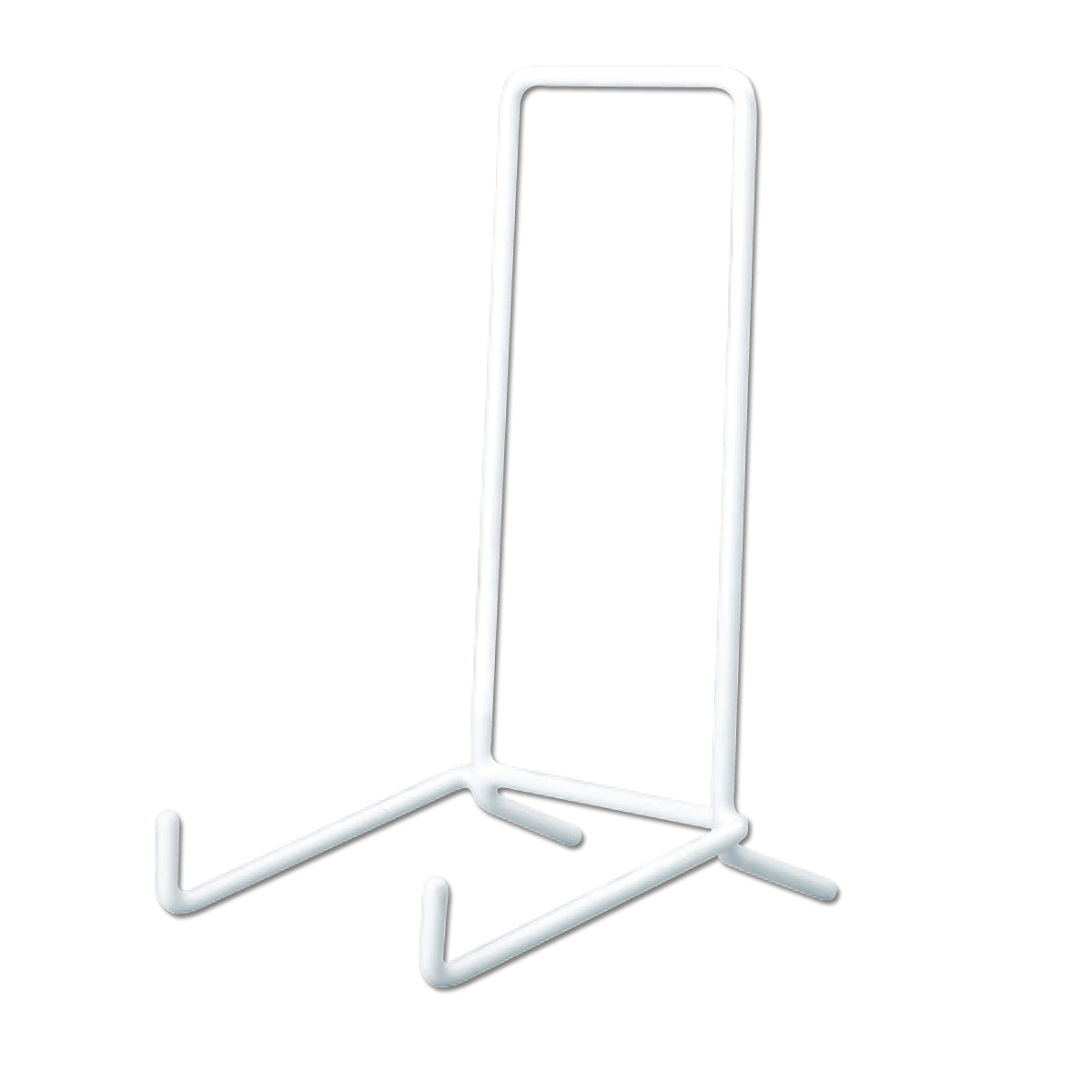Stöd. Vitt metall. H17 cm. Tallrikshållare. Pris angivet per st.