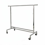 Disco II, höjdjusterbar, krom, B153 x H140-185 cm