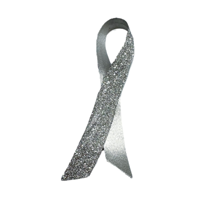 Presentband - Silverglitter. 10 x 225 mtr.