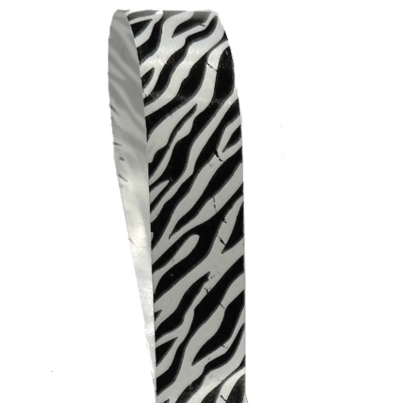 Gåvband. Zebramönster. 10 x 225 mtr.