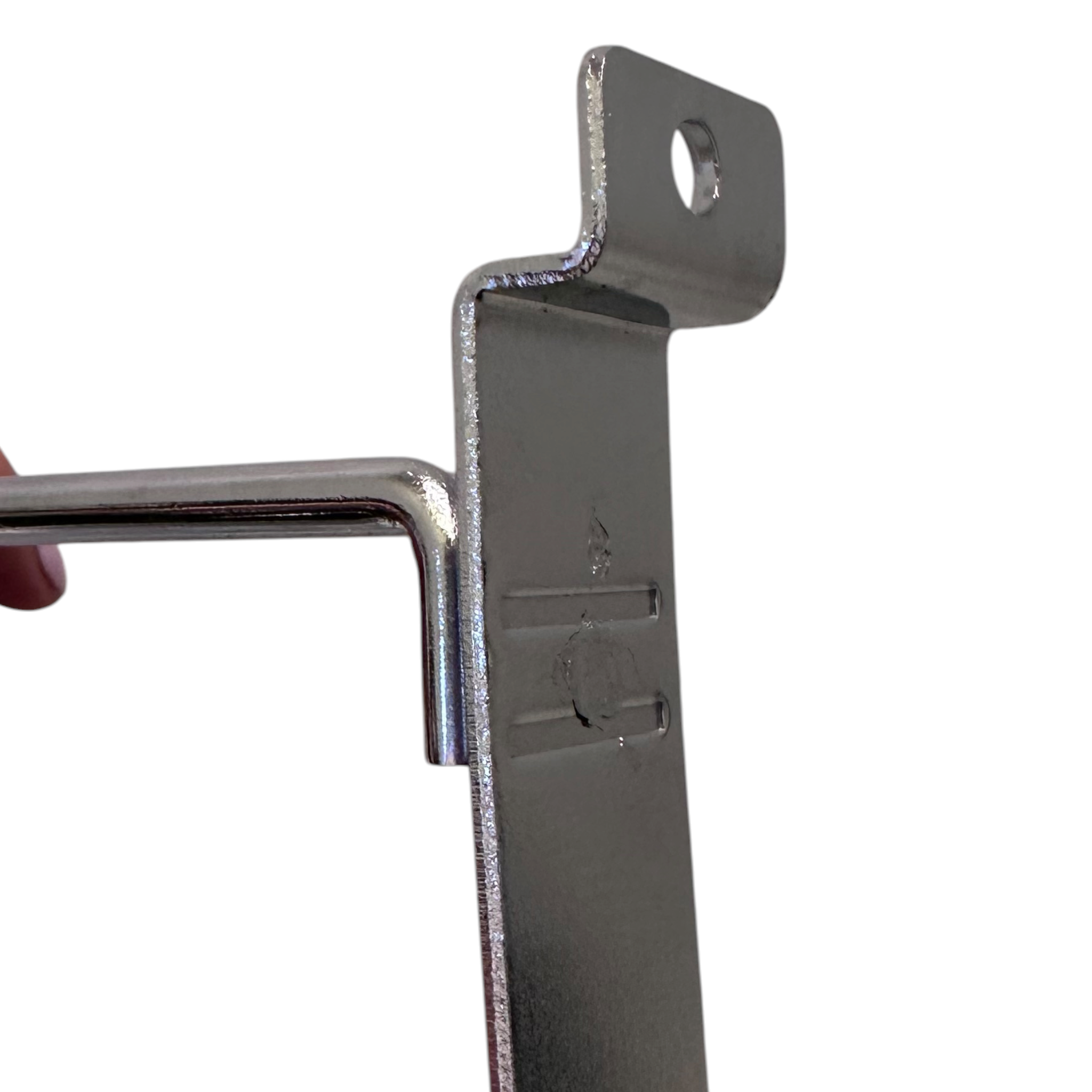Euro-krok för panel, krom, 10 cm