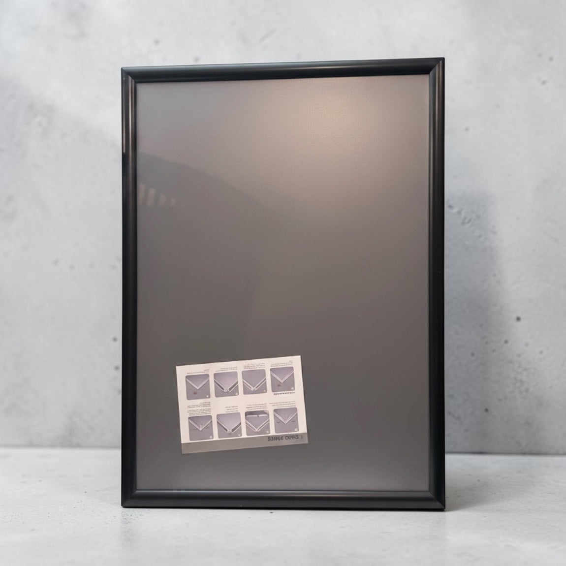 Snapramskylt 50 x 70 cm – välj färg