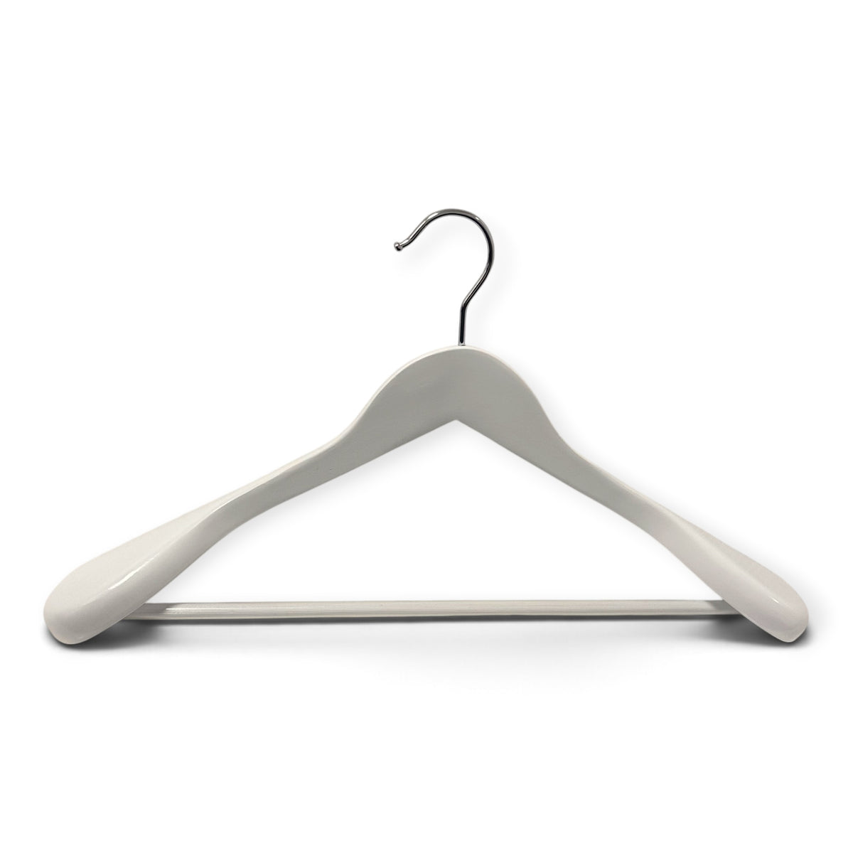 Vinklad jackgalge, vit - B 45 cm