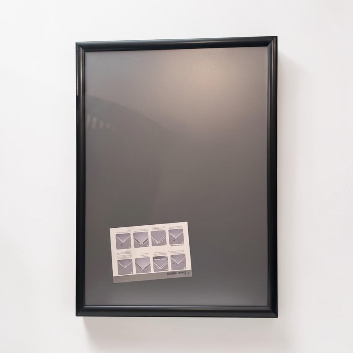 Snapramskylt 50 x 70 cm – välj färg