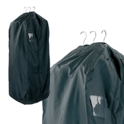 Kollektionpåse med blixtlås, nylon, svart, B61 x D25 x H91 cm