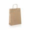 Papperspåse med vridet handtag, natur, förpackning om 50 st., 24 x 11 x H31 cm