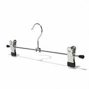 Klemmebøjle metal (B 30 cm.) - 100 stk. Sort. Buksebøjle