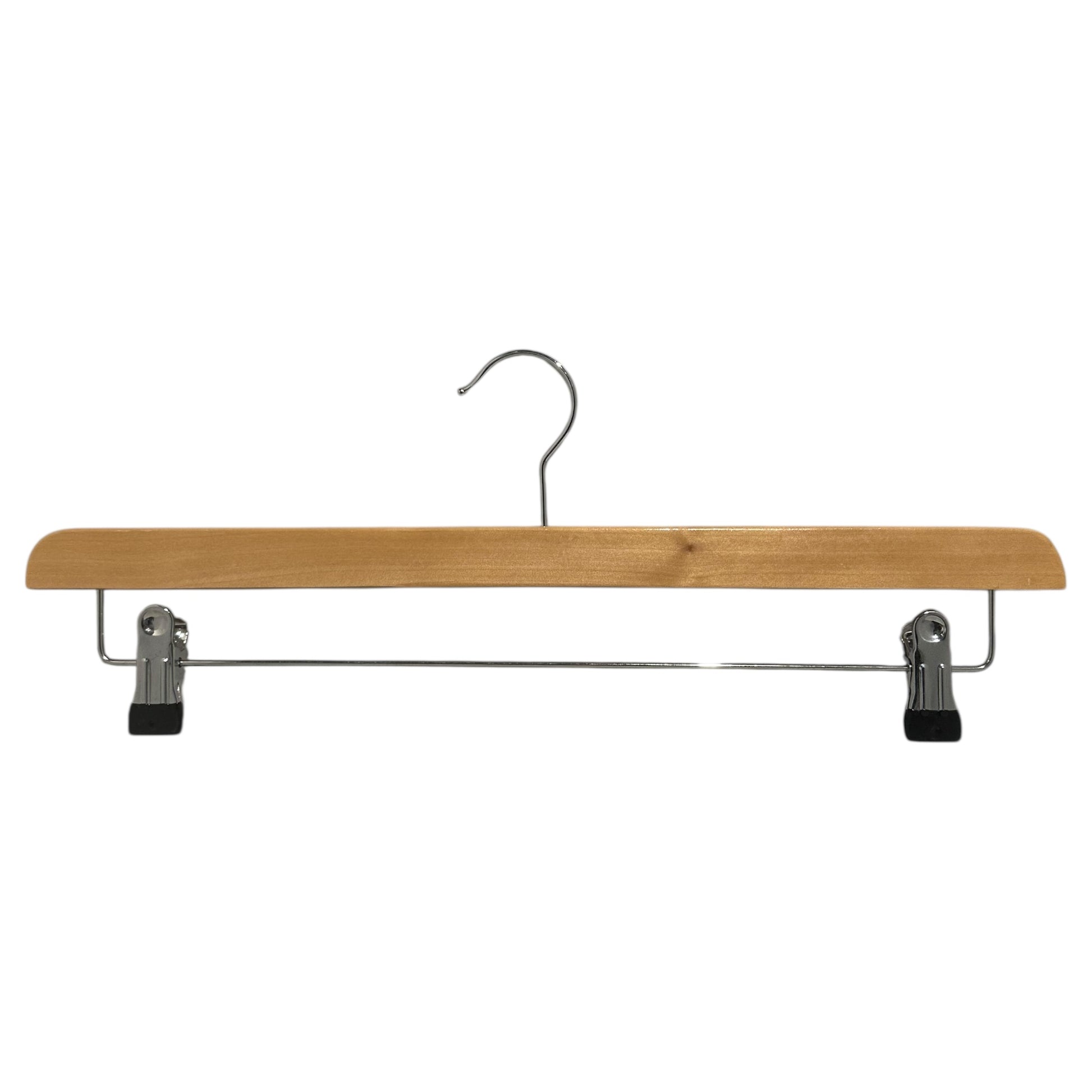 Natur træ buksebøjle med kraftige klemmer, 45 cm