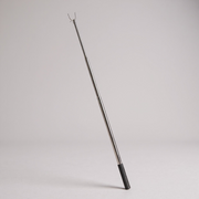 Klämmfångare, justerbar, aluminium, 77–170 cm. Metallgaffel och upphängningskrok.
