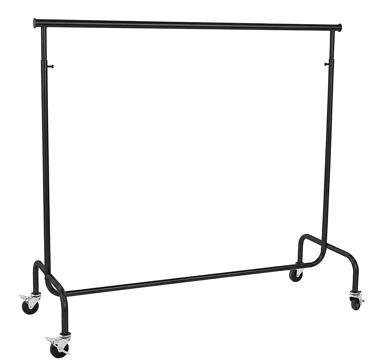Super, konfektionsstativ, svart, B150-211 x H132-202 cm