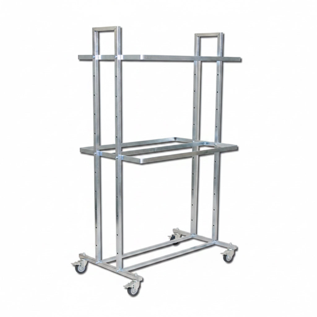 Gatostativ L5. Med 2 doble oppheng. Galvanisert