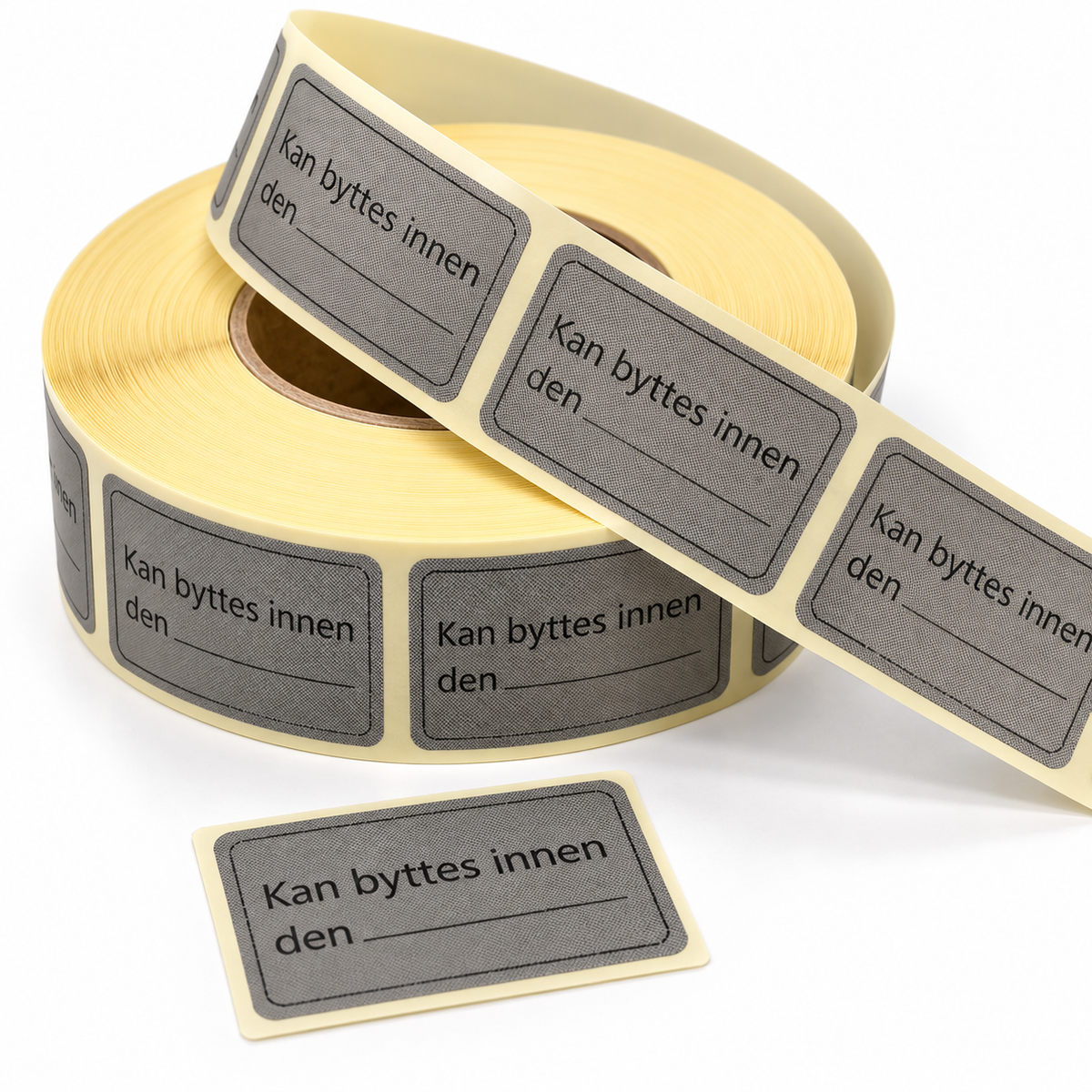 Byttermärken - 1 000 st. NORSK TEXT