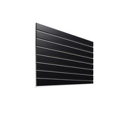 Rillepanel - 120 x 80 cm. - svart - 10 cm. 1 st. - Supersæt, lätt struktur