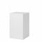 Hvidt melaminpodie 40 x 40 x H75 cm