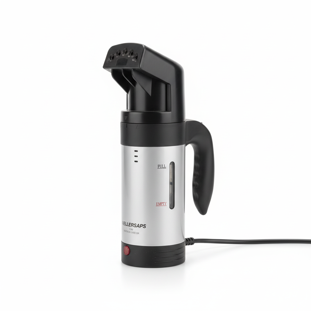 E8, handhållen steamer, klar på under 2 min. - för resor och mässor