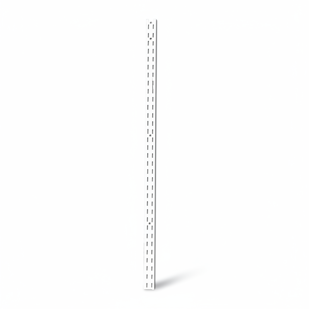 Väggskena - Superskinne H 214cm - vit