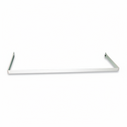 U-böjstång (91 cm) - Vit - Superskinne