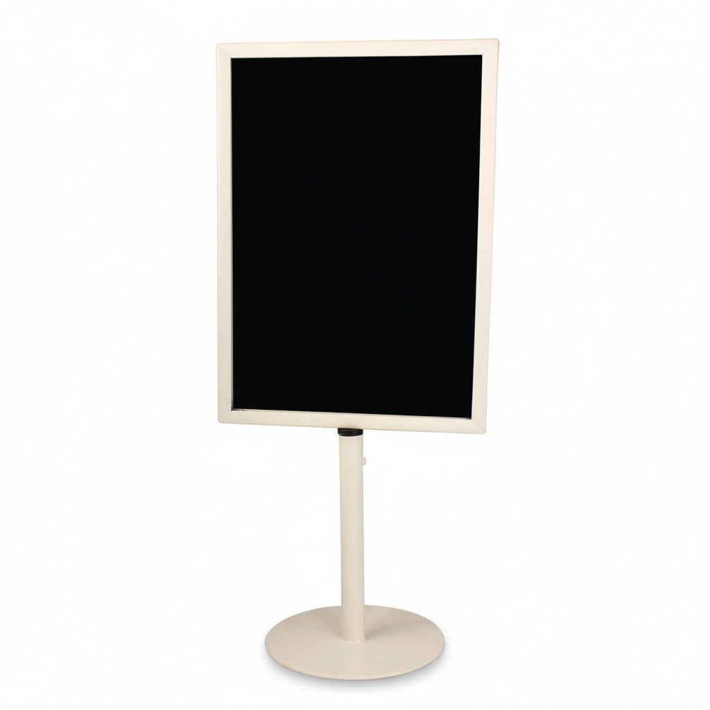 Menyhållare, A4, vit