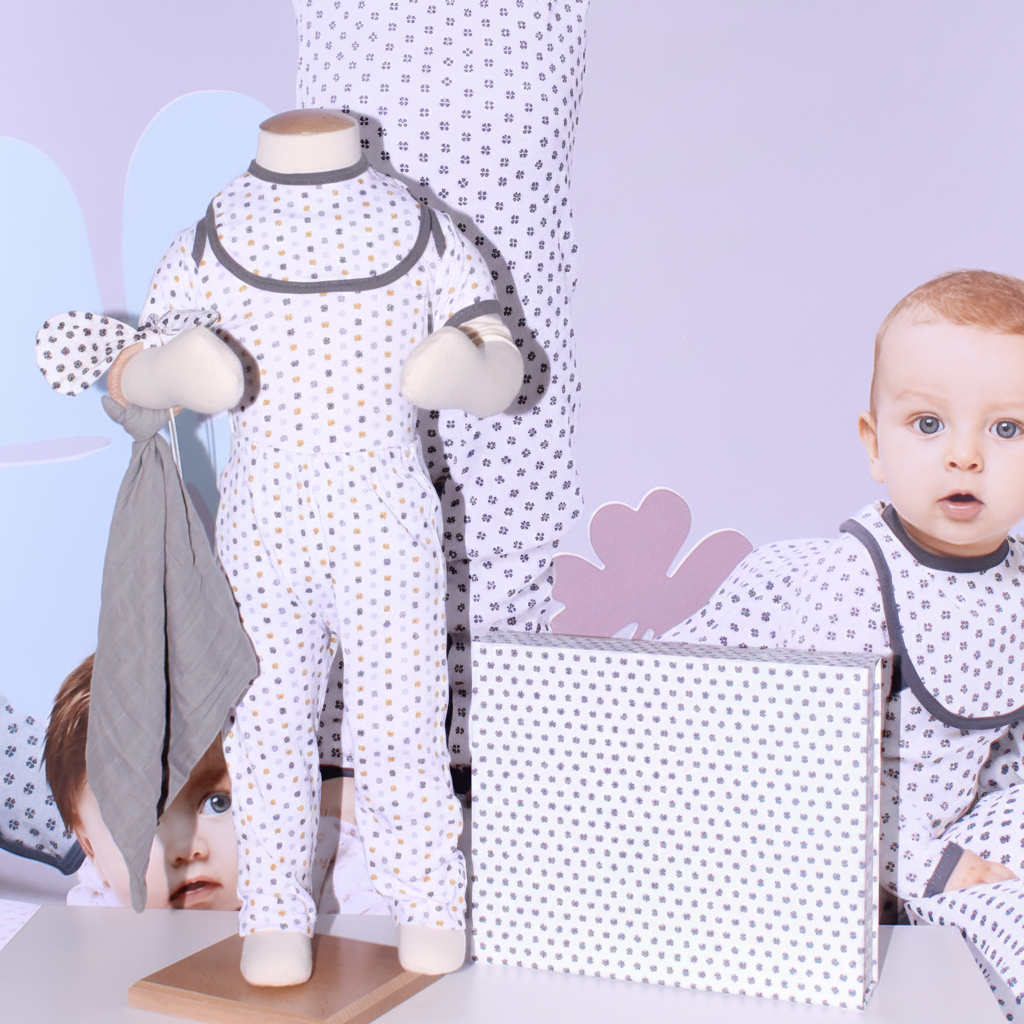 Ledad barnprovdocka 1 år med stropp och boktopp