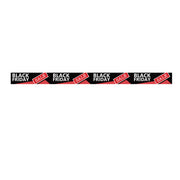 Fönsterstreamer med Black Friday - 120 cm.