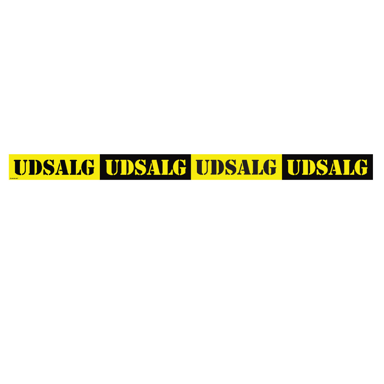Fönsterdekoration m/ UDSALG - 120 cm.
