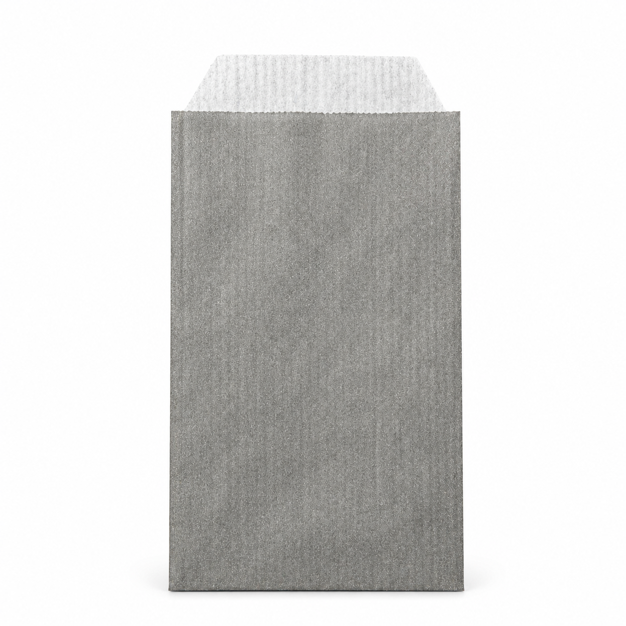 Gåväska, kraftpapper, ljusgrå, förp. med 250 st., 7 x H12 cm