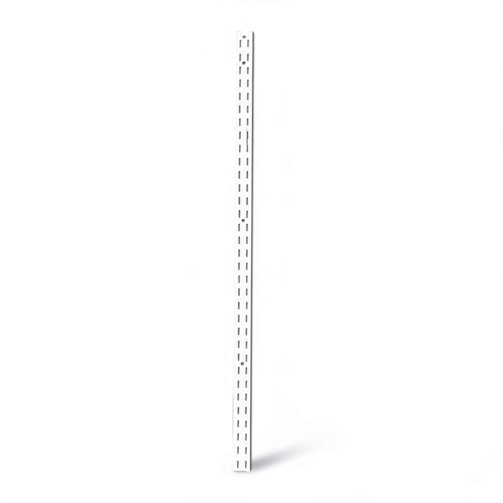 Väggskena - Superskinne H 214cm - vit