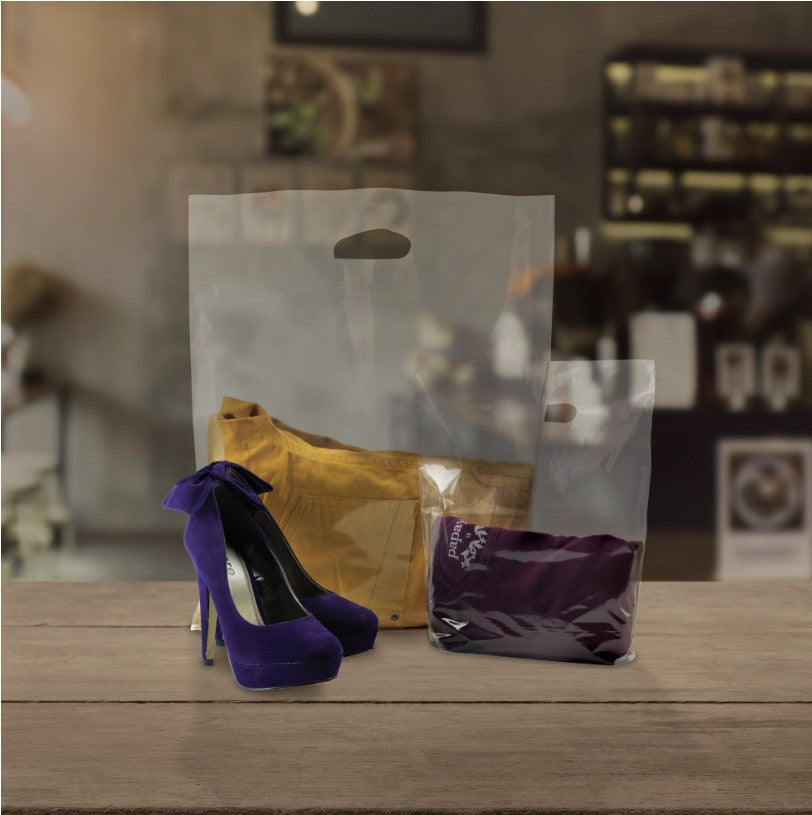 Plastpåse, genomskinlig, förpackn. med 100 st., 40 mikron, 56 x 8 x H45 cm.