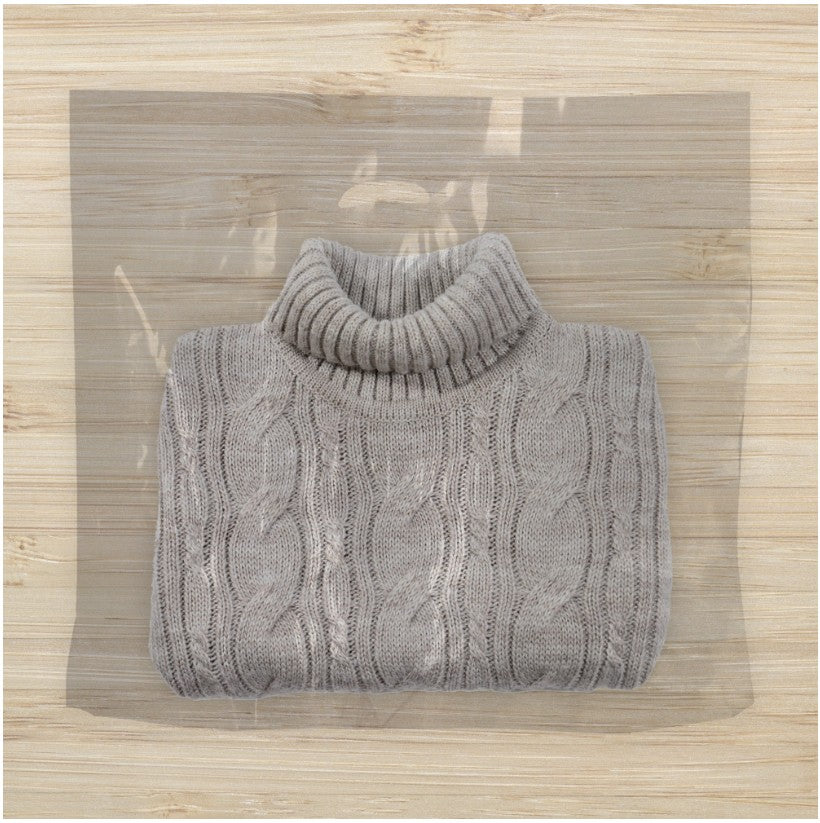 Plastpåse, genomskinlig, förpackn. med 100 st., 40 mikron, 56 x 8 x H45 cm.