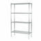 Hylla - TUBO (B 122 x D 46 x H 220 cm.) - Krom