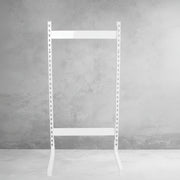 Framework, L-gondol, hvid, B67 x H147,50 cm