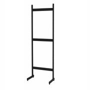 Framework, L-gondol, svart, B67 x H247,50 cm