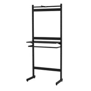 Framework, L-gondol, svart, B97 x H247,50 cm