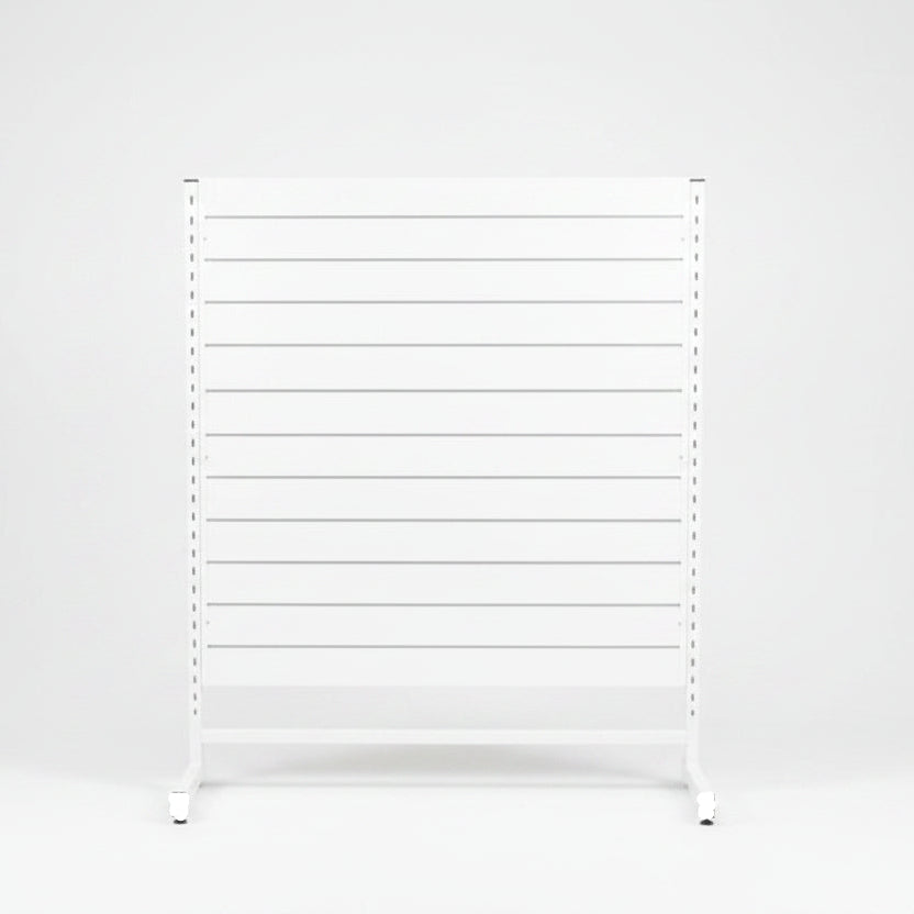 Panelgondol, enkeltsidig, standardpanel, vit. vit, B127 x D40,5 x H147 cm
