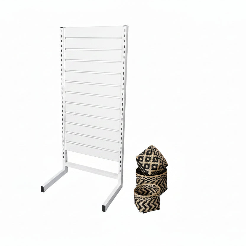Panelgondol, enkeltsidet, standardpanel, vit, vit. B67 x D40,5 x H147 cm