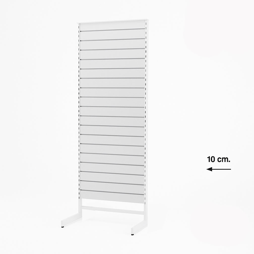 Panelgondol, enkelsidig, standardpanel, vit. B67 x D40,5 x H217 cm