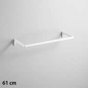 U-böjstång (61 cm). Vit, multi-tillbehör - 12 mm
