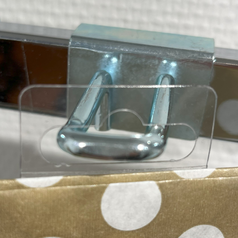 Euro-krok, för 12 mm dekorstång, galvaniserad, 10 cm