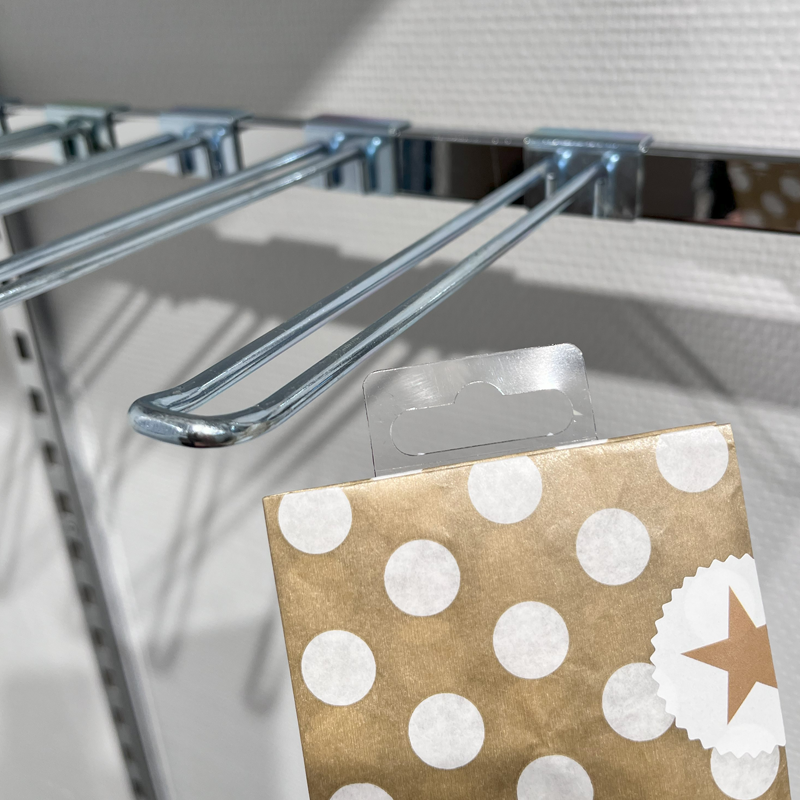 Euro-krok, för 12 mm dekorstång, galvaniserad, 10 cm