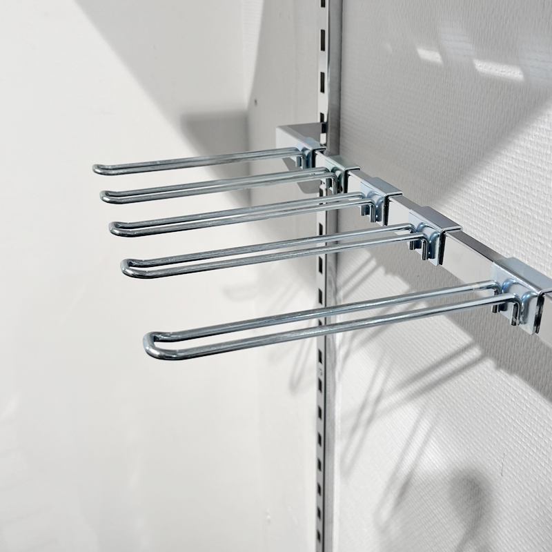 Euro-krok, för 12 mm dekorstång, galvaniserad, 10 cm