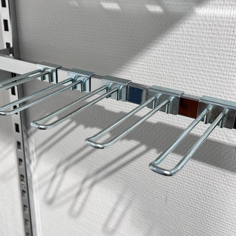 Euro-krok, för 12 mm dekorstång, galvaniserad, 10 cm