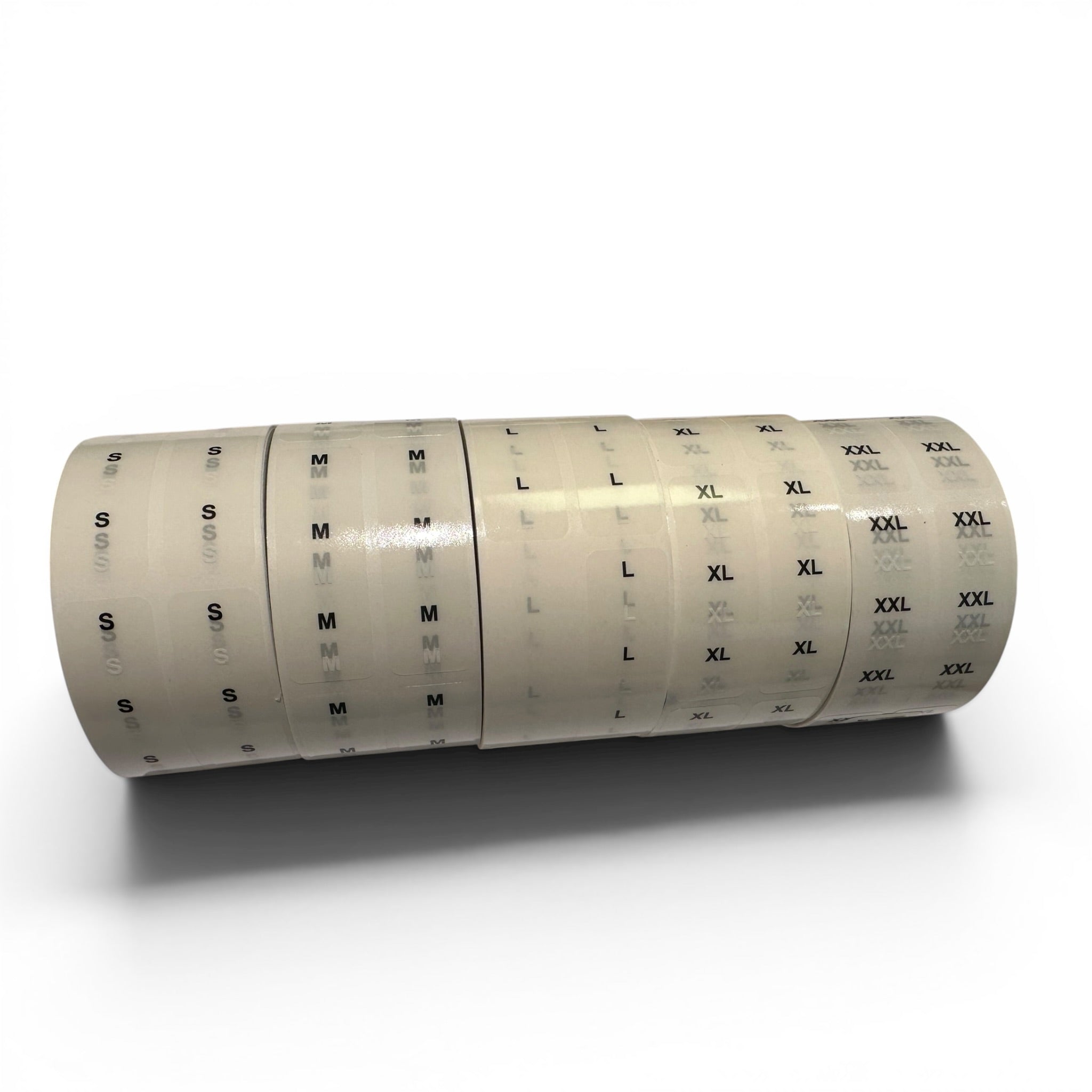 Storleksmärken - Set med 5 rl. - Alla i en låda. Se alla sampack