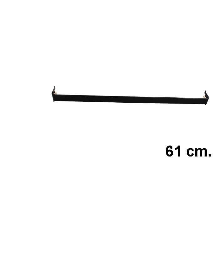 Sort dekostang 61 cm til SuperSkinne