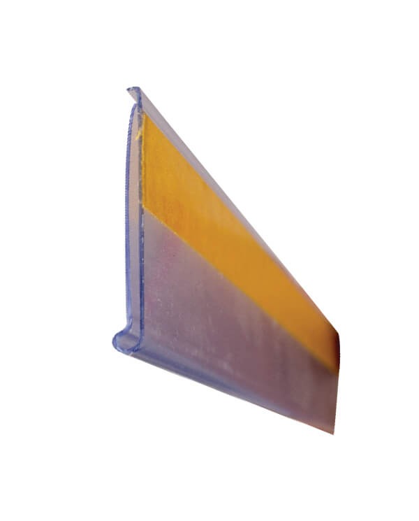 Dataliste med tape 5,2 x 88,6 cm til prisvisning